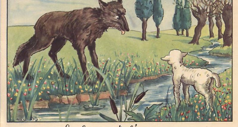 La Fontaine : quand le loup devient végétarien